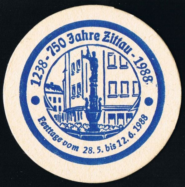 Bierdeckel aus Zittau