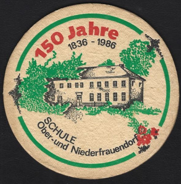 coaster from School Ober- and Niederfrauendorf