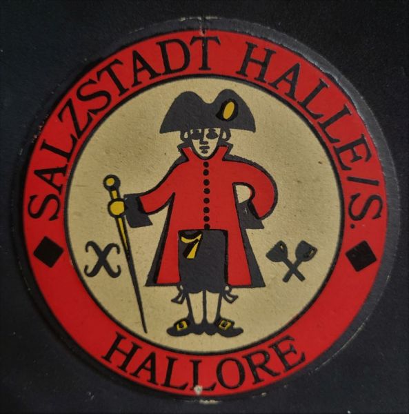 Bierdeckel aus Halle / Salzstadt Halle / S.