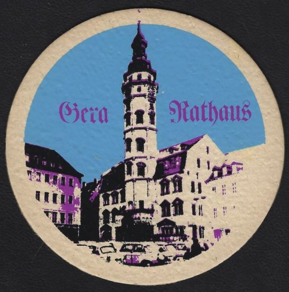 Bierdeckel aus Gera