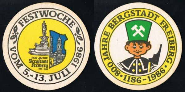 Bierdeckel aus Freiberg