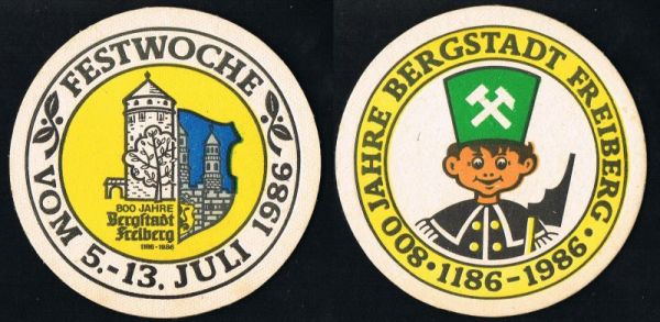 Bierdeckel aus Freiberg