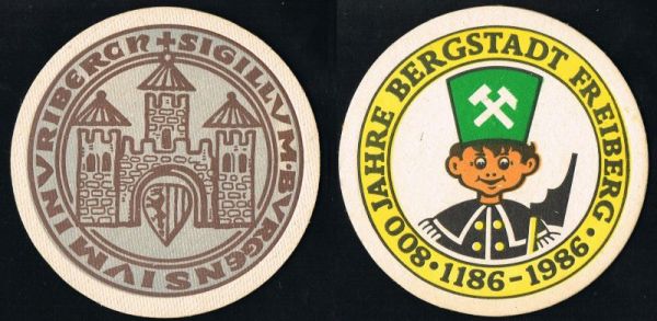 Bierdeckel aus Freiberg