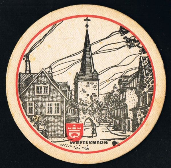 Bierdeckel aus Wernigerode