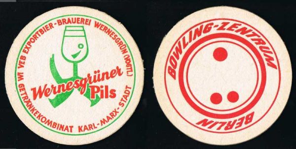 Wernesgrün Bierdeckel