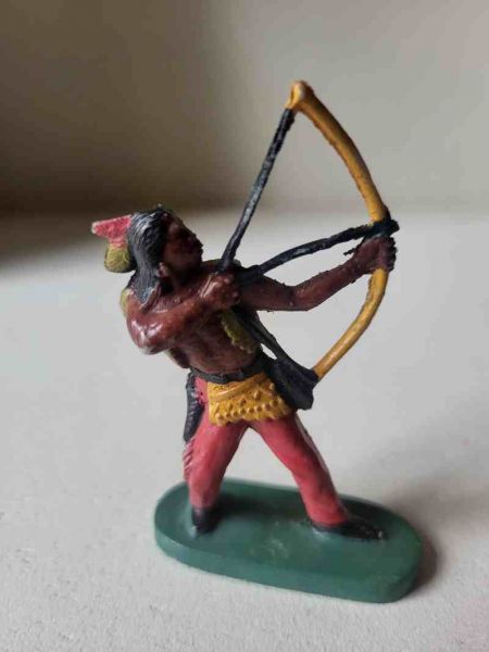 Hartplastik Indianer