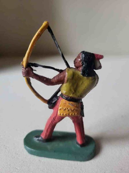 Hartplastik Indianer