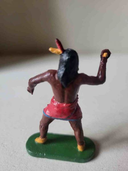 Hartplastik Indianer