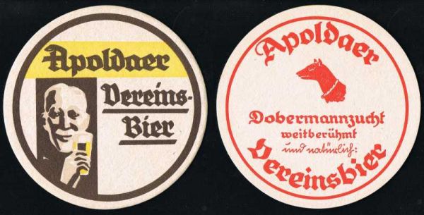 Apoldaer Bierdeckel