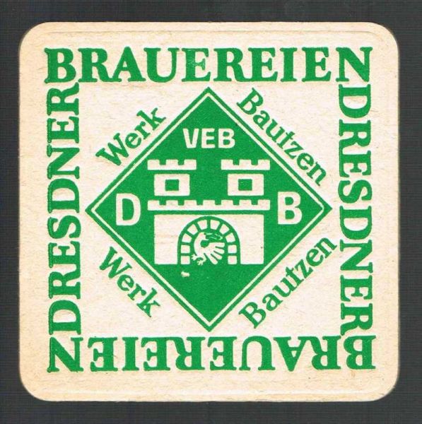 bautzener brewery ddr coaster
