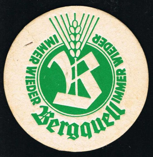 bergguell brauerei ddr bierdeckel
