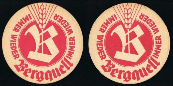 bergquell brewery ddr coaster