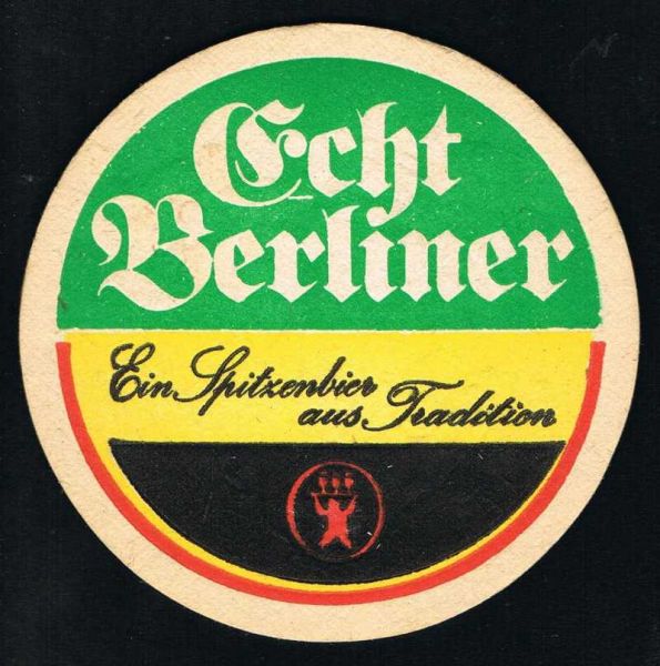 berlin brauerei ddr bierdeckel