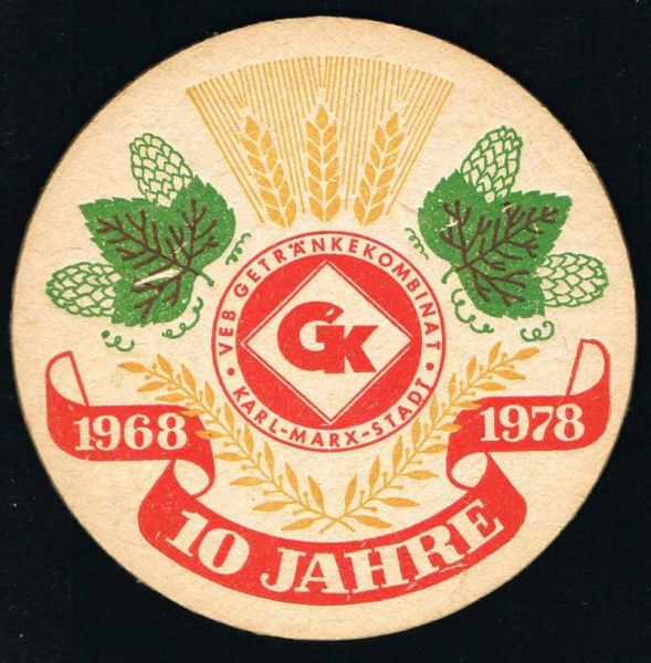 braustolz brauerei ddr bierdeckel