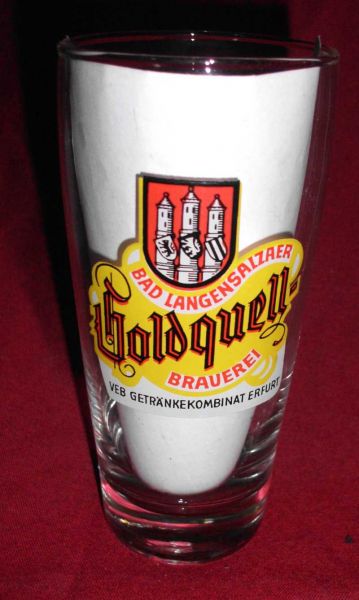 Goldquell Beer glass