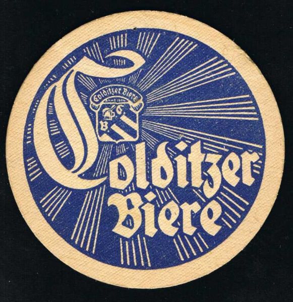 colditzer brauerei ddr bierdeckel