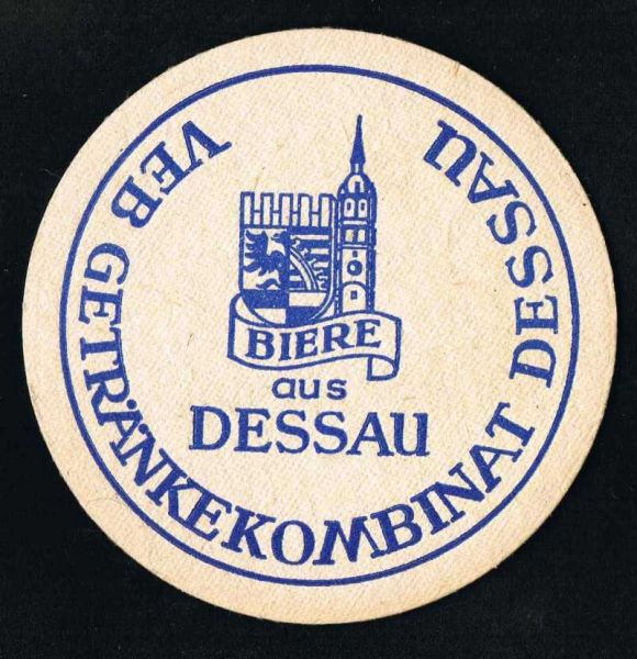 dessauer brewery ddr coaster