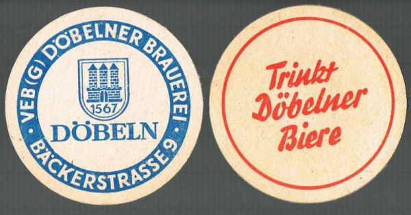 doebelner brewery ddr coaster