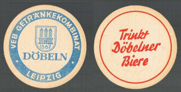 doebelner brewery ddr coaster