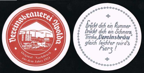 apolda brauerei bierdeckel
