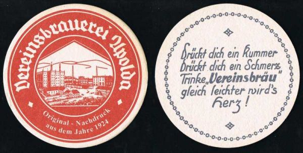 apolda brauerei bierdeckel