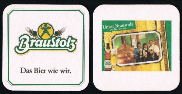 braustolz brauerei bierdeckel