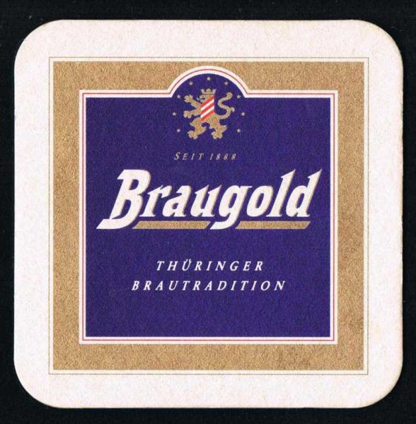 braugold brewery coaster