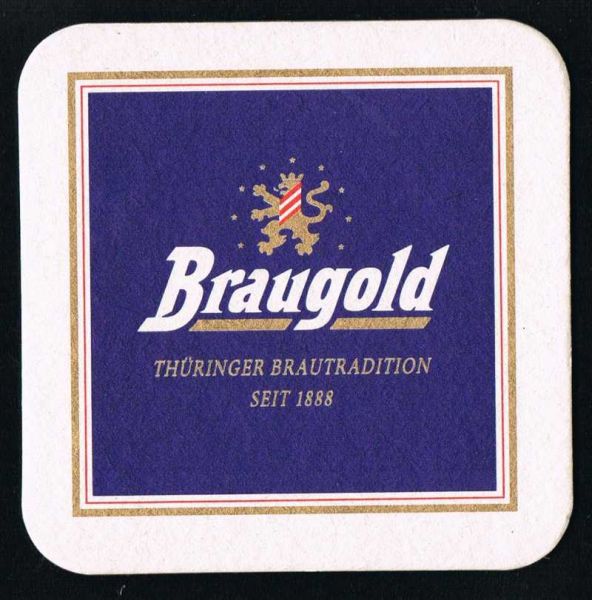 braugold brewery coaster