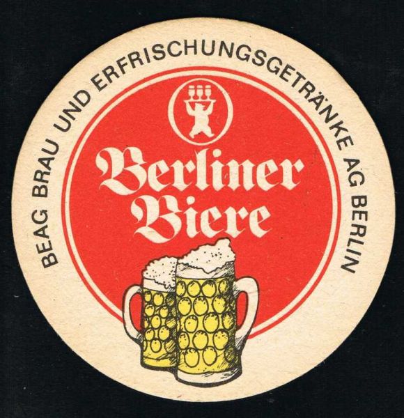 berlin brauerei bierdeckel