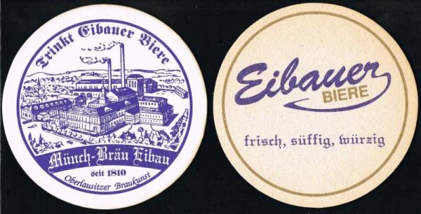eibauer münch brewery coaster