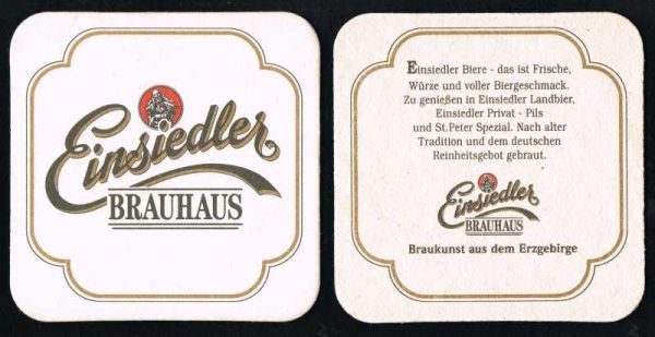 Einsiedler Bierdeckel