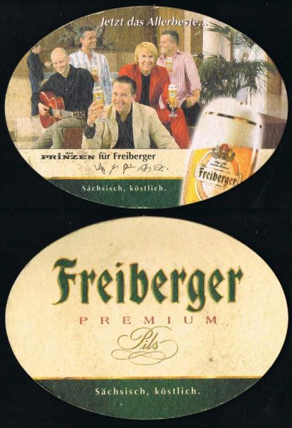 freiberger brewery coaster