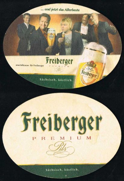 freiberger brewery coaster