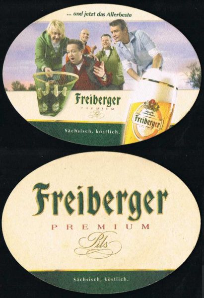 freiberger brewery coaster