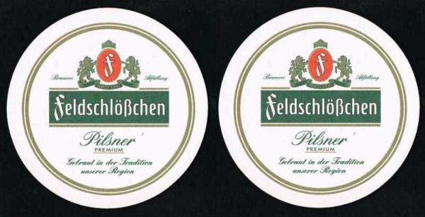 feldschlößchen brewery dresden coaster