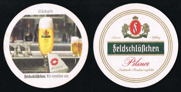 feldschlößchen brewery dresden coaster