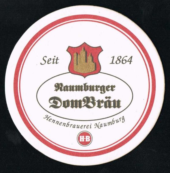 naumburger hennenbrauerei bierdeckel