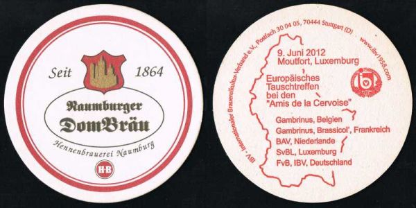 Hennenbrauerei Bierdeckel