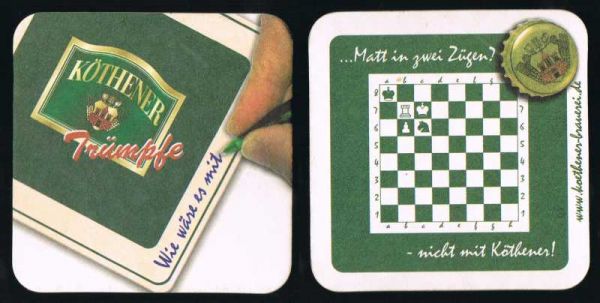 köthener brewery coaster