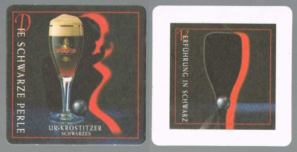 köstritzer brewery coaster