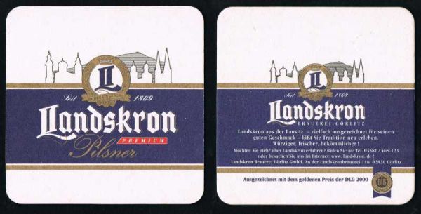 Landskron Bierdeckel