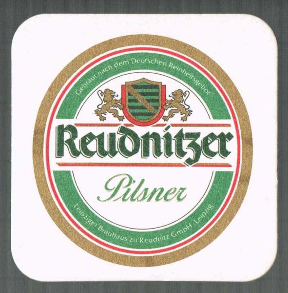 reudnitzer brewery coaster