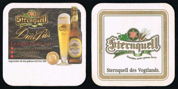sternquell brewery plauen coaster