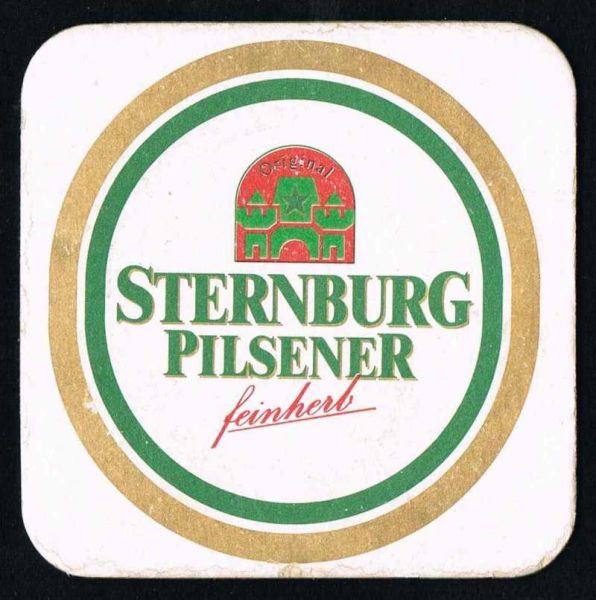 sternburg brauerei bierdeckel