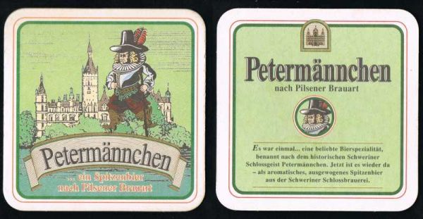 schwerin schloßbrauerei bierdeckel