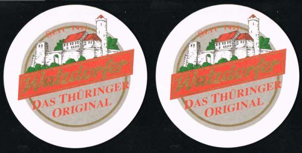 watzdorfer brewery coaster