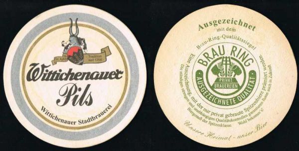 wittichenau brewery coaster