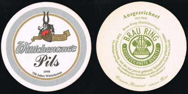 wittichenau brewery coaster