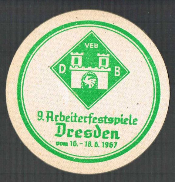felsenkellerbrauerei dresden ddr coaster
