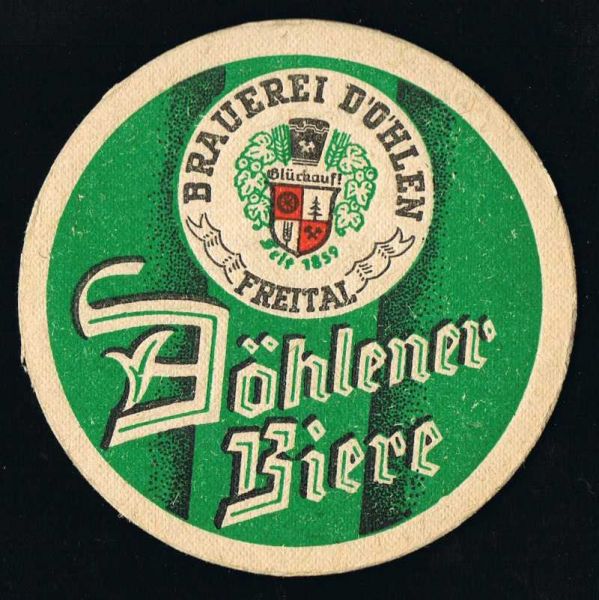 freitaler brewery ddr coaster